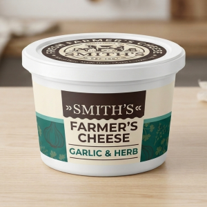 Herb Garlic Fresh Farmer's Cheese