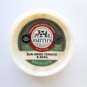 Gouda with Sundried Tomato & Basil Spread